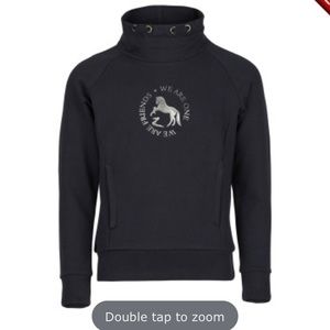 Horze Elinor high collar kids sweatshirt